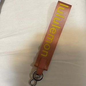 Lululemon Never lost keychain